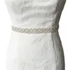 En stock ceinture de mariage en strass 25 cm largeur 45 cm longueur cristal perlé pour robe de mariée ceinture de demoiselle d'honneur ceinture de mariée soirée bal 7090088