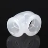 AA Designer Sex Toys Unisex Penis Rings Crystal Ejaculation Delay Cockring Silicone Cock Erection Ring Stretcher Erotic Adult Sex Toys for Men Male