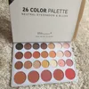 Women makeup Shimmer Matte Eyeshadow Bright-colored and Beautiful Waterproof Eye shadow Palette