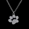 2019 NOUVEAU TASSUT CAT DOG PAW PRINT Collier animal Femme Bijoux mignon PUG DÉCILATE Collier Collier Gift N1914893458