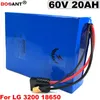 60V 20AH E-Bike Lithium Battery for Bafang BBSHD BBS02 800W 1000W Motor Electric Bicycle Battery 60V +5A Charger Free Shipping