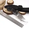 Küçük Düz Bıçak Sabit Bıçak Bıçak 440 Blade Ahşap Kolu Avcılık Kamp Cep Survival Bıçaklar EDC Çok Açık Araçları ZP-MI101