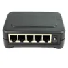 Marca 5 puertos Gigabit Ethernet Switch conmutadores de red más baratos 10/100 / 1000mbps EE. UU. Interruptor de enchufe de la UE lan combo