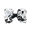 Halloween Grosgrain Ribbon Bows med klipp för Girl Ghost Pumpkin Pinwheel Hair Clips Hårstift Tillbehör HD7512042498