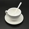 Melamin-Geschirr, 3,8-Zoll-Kaffeetasse, 6-Zoll-Untertasse für Kaffeetasse, Western-Restaurant, Privathaus, A5, Melamin-Geschirr