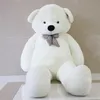 78'' großes Teddybär-Plüschkissen, 200 cm, weiß, Spielzeug, Geburtstag, Tierbettwäsche, Geschenke