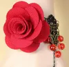 gratuit nouveau Goth vintage main ornements rouge rose vampire perles de cristal suspendus dame bracelet mode classique élégant