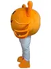 2018 بيع المصنع مباشرة حار بيع رئيس التميمة زي السلطعون البرتقالي للبالغين لارتداء للبيع للحزب