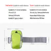 Marsupio da braccio impermeabile multifunzionale per iPhone X 8 7 6S Plus Custodia per telefono resistente all'acqua per marsupio sportivo da corsa all'aperto