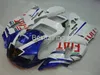 7ギフトフェアリングキットヤマハR1 1998 1999ホワイトブルーフェアリゾーンYZF R1 98 99 BA14