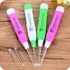 Torcia LED Baby Ear Pick Wax Earpick Remover con Curette Cleaner Pinzette 3 Raccordo LX2255