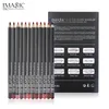 IMAGIC 12 pcs Chaude Mode Durable L'humidité Lipliner Étanche Crayon À Lèvres Bâton 12 ColorPencil taille-crayon Crayons À Lèvres