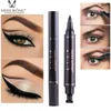 2018 neueste Miss Rose Stempel Eyeliner Seal Bleistift Professionelle Augen Make-Up Werkzeug Doppel Köpfe Zwei Köpfe Eyeliner Stift