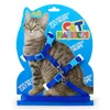 Pet Cat Uprząż i Smycz Regulowany Pet Harness Belt Kot Kotek Halter Collar Cat Hurtownie