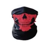 Moda Kafatası bisiklet Yüz Maskesi kask bisiklet Spor Bandı Jungle oyunları için Sihirli başörtüsü koruyucu dişli