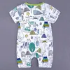 Baby Romper Summer Jumpsuits Animal Cotton Jumpsuit Baby Boy Girl Clothing Newborn Baby Boy Clothes Infant Short Sleeve Clothes Romper