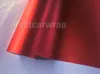 3M Kwaliteit Chroom Satijn Rood Vinyl Car Wrapping Met Air Bubble Gratis Chrome Red Matt Film Voertuigbekleding Sticker Folie Maat 1.52x20 M/Roll