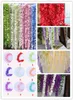 80 "(200 cm) Super lange kunstmatige zijden bloem Hydrangeaa Wisteria Garland for Garden Home Wedding Decoration Supplies