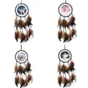 Wisząca ściana Dream Catcher Malarstwo olejne Wolf Totem Fit Home Wyposażenie Garden Wisiorek Gifts 8ms FF