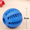 Healthy Teeth Cleaning Ball Food Treat Dispenser Pet Natural Rubber Dental Treat Oral Toy Chewing toys For Dog Health Care