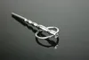 Keuschheitsgeräte EDELSTAHL-Harnröhrenplug zur männlichen Harnröhrendehnung durch das Loch #T65