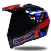 Casco moto integrale di alta qualità Casco motocross ATV Moto Cross Downhill Moto fuoristrada DOT Capacete1251G