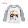 2 to 8 years boys fall car printed Tees, children autumn/spring fashion tops, baby kids & teenager boutique clothing, wholesale,6AZB809TP-77