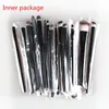 20 pièces pinceaux de maquillage professionnel ensemble poudre fond de teint fard à paupières Eyeliner pinceau à lèvres outil marque maquillage pinceaux outils pincel maquiagem