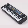 Multifunctional Mini Electronic Piano with Microphone Plastic ABS Children Portable 37 Keys Digital Music Electone Keyboard Gift