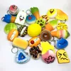 Heiße Kawaii Squishy Rilakkuma Donut weiche Squishies niedliche Phone Straps Bag Charms langsam steigende Squishies Jumbo Buns Phone Charms Geschenk geben Schiff frei