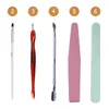 Mizhse Manicure Tools Zestaw 19pclot Pro Paznokieć