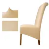 Tissu polaire taille XL à long dos à carreaux housse de chaise housses de siège housses de chaise Resterant Hotel Party Banquet housse de chaise