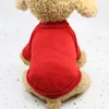 Pet Dog Trickeswear Pull Mabot en mollet pour petit chien moyen grand chien chaud pour chiens de chat Vêtements de chat doux Puppy Coutumes 3 Color Rose rouge BL6536486