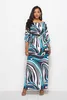 Sexy western stripes big size dress hot new trade women's clothing source