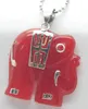 Jóias de moda Red Jade natural de elefante elefante Chain Chaker Colar Multiple Color Shopping3824278