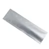 5,5 * 18 cm Sacchetti di imballaggio metallici trasparenti opachi Sacchetti termosaldabili Plastica traslucida Foglio di alluminio puro Borse aperte 100 pezzi