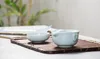 Чашка Quik 1 горшок и 1 чашка цвета морской волны офисные путешествия кунг-фу черный чайный сервиз посуда для напитков инструмент для зеленого чая T309221J