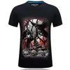 Verão homens camiseta 3D shorts dos desenhos animados camisa de luxo estéreo hip hop dos homens designer de camisetas soltas roupas dos homens calções t-shirt