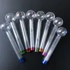 4 Inch Glass Oil Burner Pipes Water Pipe Bubbler Pyrex Galss Oil Burne Pipes Smoking Water Hand Pipe Tobacco Bong SW17