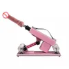 Vibromasseur électrique de machine de sexe avec des accessoires de gode Masturbation féminine Jouets sexuels automatiques de machine d'amour pour des femmes, 6cm rétractable