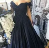 Off Schulteranlagen Perlen Satin formelle Prom Abend Kleider Langes Ballkleid Quinceanera süße 16 Navy Bluepurpurgundy7137032