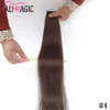 Высококачественная невидимая лента утка с кожей в расширении 100% Remy Human Hair Double Drait Factory Direct 12-24 дюйма