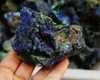 1 PCS 200G Wholesale Natural Mineral Azurite Assimen Nunatak Crystal Raw Rock The Original Stone Blue Mineral Emexy