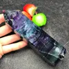 Natural Fluorite Mineral Rock Crystal Obelisk Wand to Heal05751895