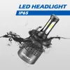 2 st COB H4 9003 8000LM 72W LED CAR Headlight Kit Hi / Lo Beam Light Lampor 6500k Gratis frakt