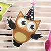 Gelukkige Verjaardag Document Uil Vlaggen Bunting Banners Brief Garlands Baby Boygirl Kids Birthday Party Decorations LZ1120