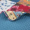 Set biancheria da letto trapuntata a fiori manuale 100% cotone copriletto copriletto aria condizionata 230x250 cm copriletto patchwork copriletto nuovo
