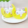 Slow Rise Squishy Unicorn Moon Icecream Flash Powder Kawaii Charms Hanger Riemen Kerstcadeau Stress Reliever