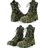 2018 nieuwe hete militaire knappe ademende tactische mannen laarzen leger combat camouflageboots maat 39--46 combat laarzen