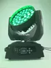 4 pièces Zoom Led MovingHead lumière de lavage 36x15 watts rgbwa 5 in1 anneau contrôle de cercle dmx512 déplacer la tête led éclairages de faisceau